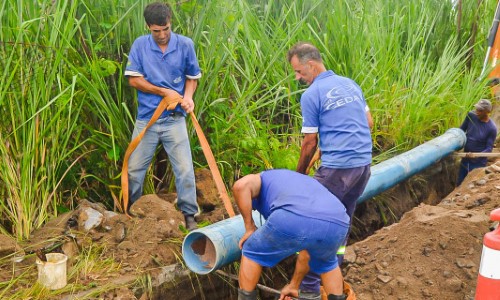 Prefeitura de Barra do Piraí e Cedae avançam na construção de rede de captação alternativa para a ETA Nelson Carneiro
